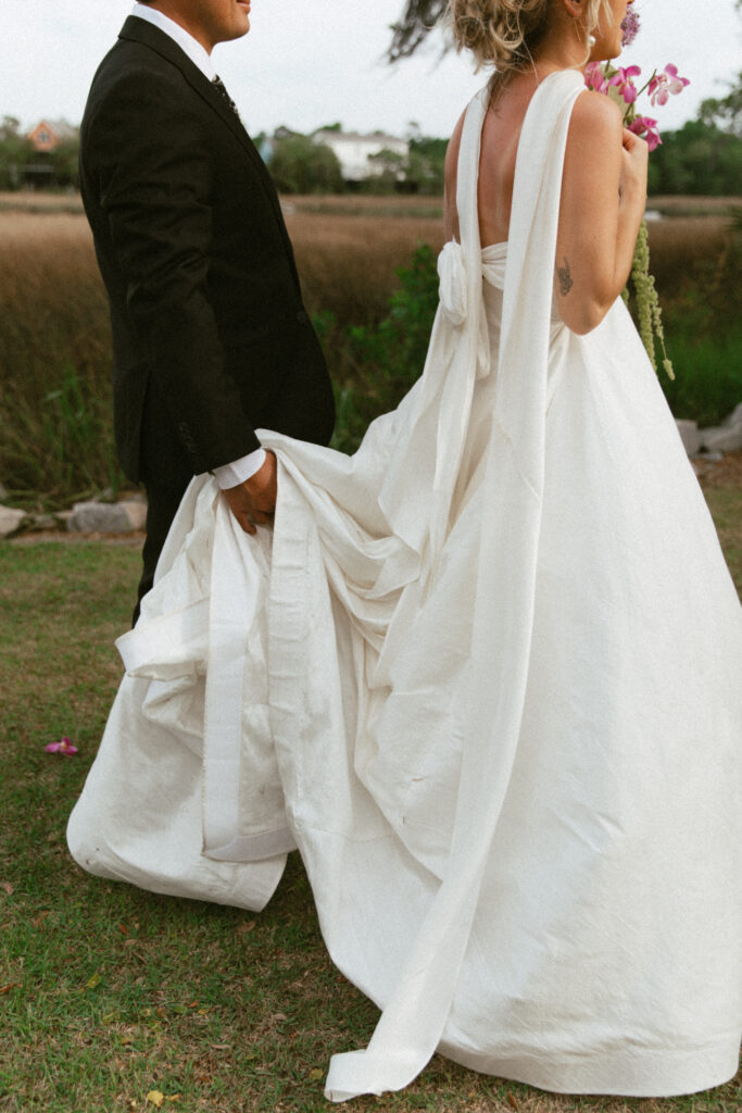 charleston bride and groom