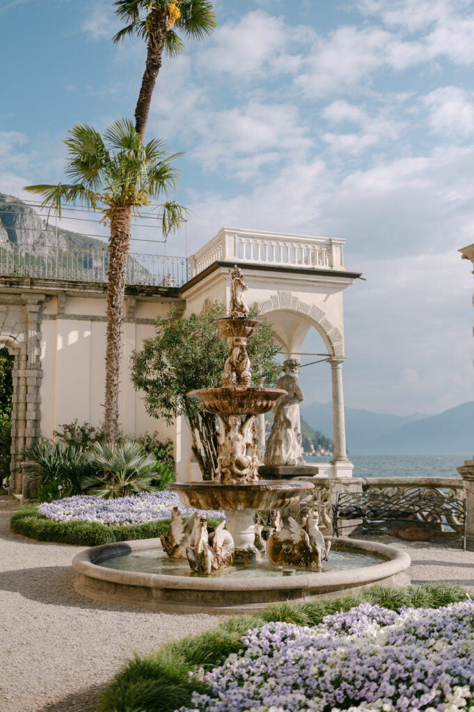 Editorial-style luxury intimate wedding design in lake como