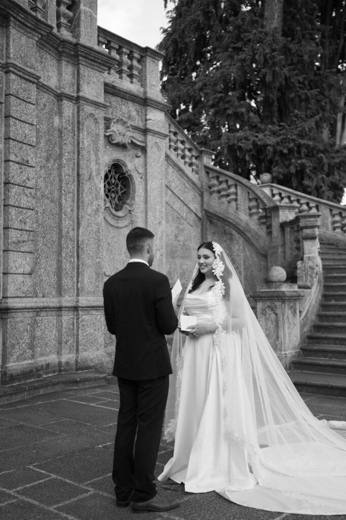 Private Vows in Lake Como, Italy